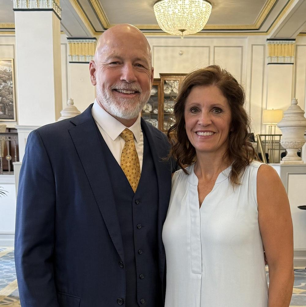 Rick and Sue Popp, campaign co-chairs